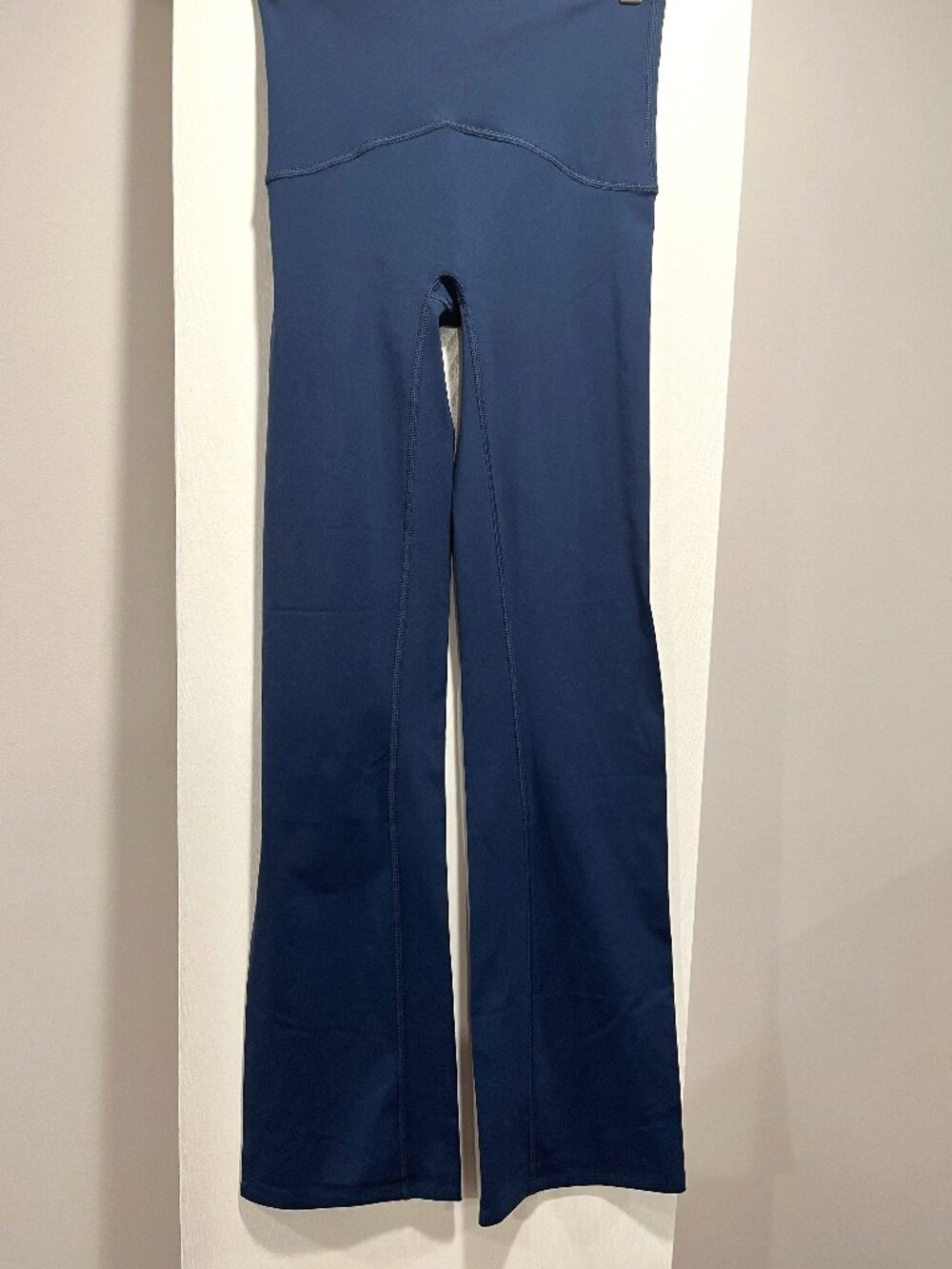 Spanx Booty Boost Flare Pants Timeless Navy Blue Size Small